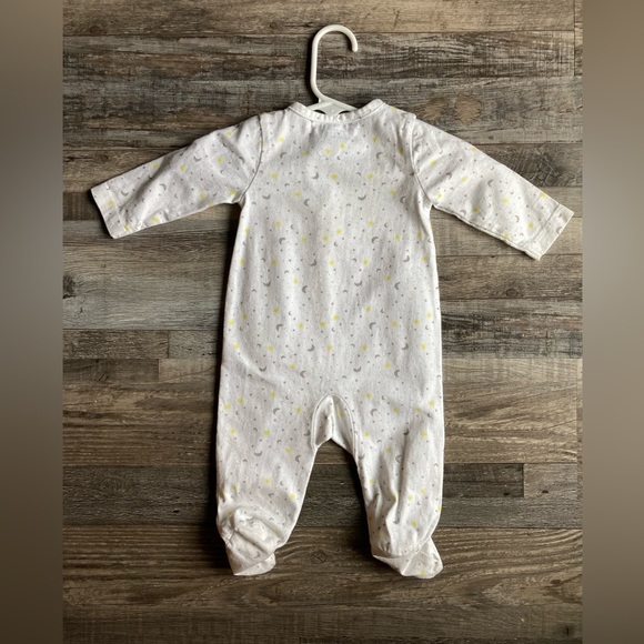 Carters Unisex 3 Month Moon & Stars Footie - Picture 5 of 5
